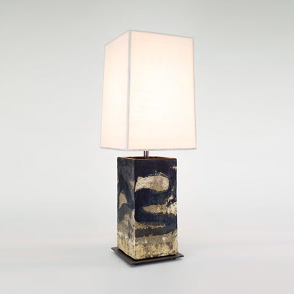 John Wigmore - Large Square Table Lamp