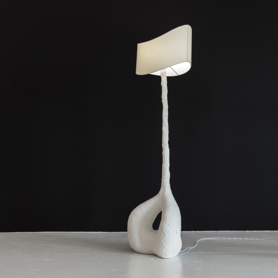 John Koga - Nalu (Ocean Wave) Floor Lamp
