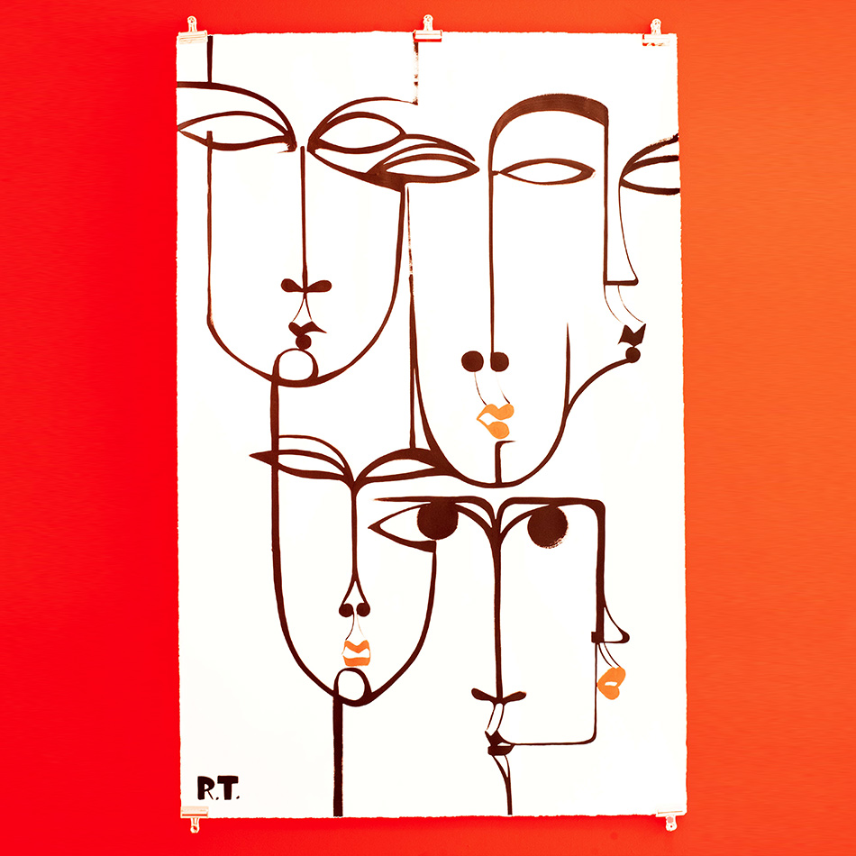 Ruben Toledo Acrylic 6