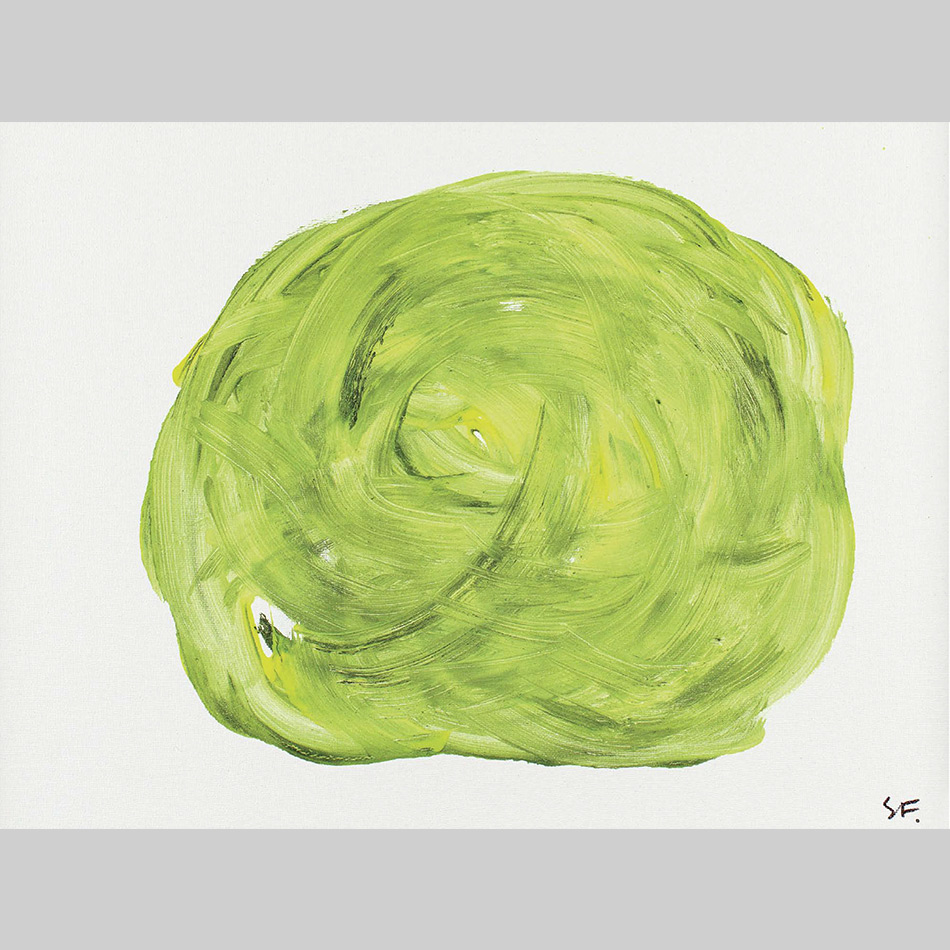 Medium Spencer Fung ME Lichen Clad Glacier Boulder