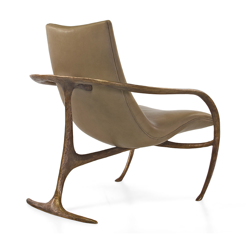 Vladimir Kagan - Gabriella Bronze Chair