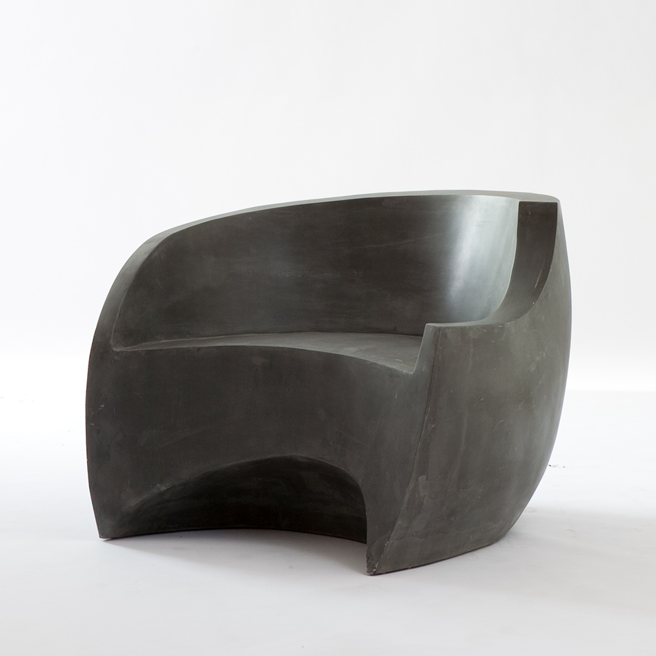 Vladimir Kagan - Gray Foundry Chair w/cushion