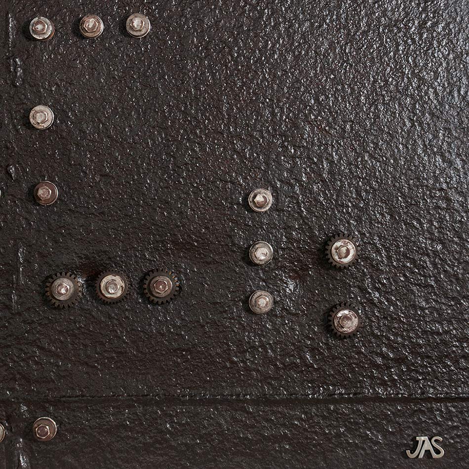 Jerome Abel Seguin M Iron Braille Deco Panel D1