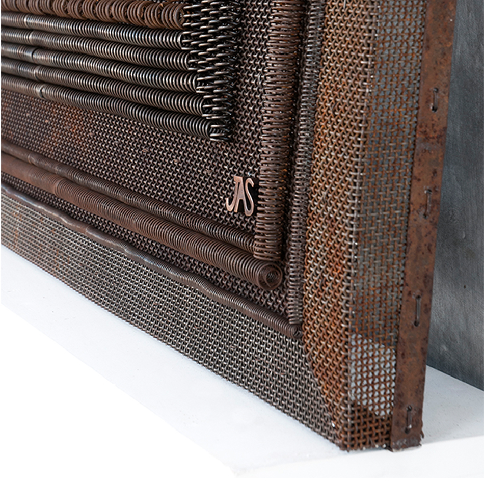 Jerome Abel Seguin M Iron Embroidery Deco Panel D1