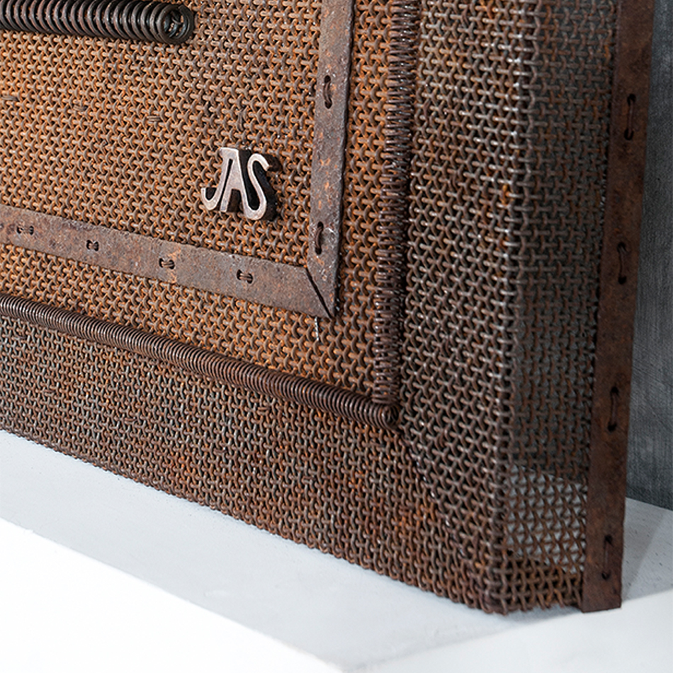 Jerome Abel Seguin M Iron Embroidery Deco Panel D2