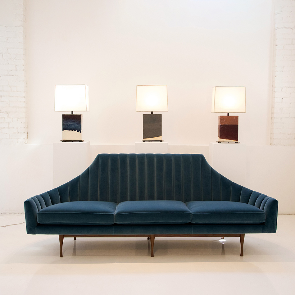 Paul McCobb Symmetric Sofa Showroom