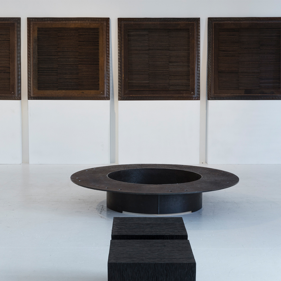 Medium Jerome Abel Seguin M Iron Embroidery Deco Panel