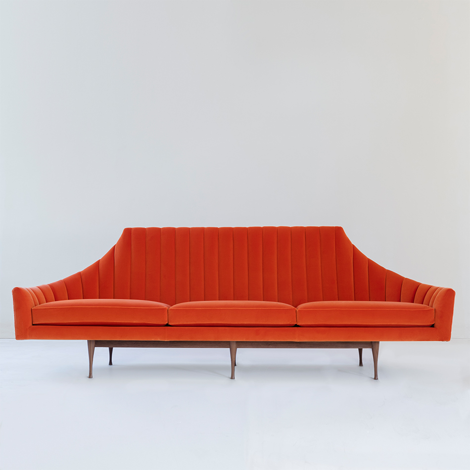 Medium Paul McCobb Med Symmetric Sofa 1920
