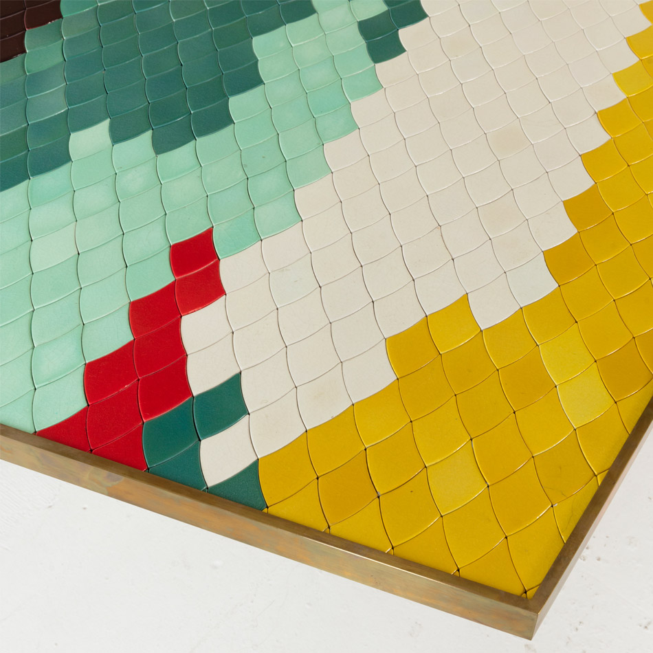 India Mahdavi Landscape Dining Table D2