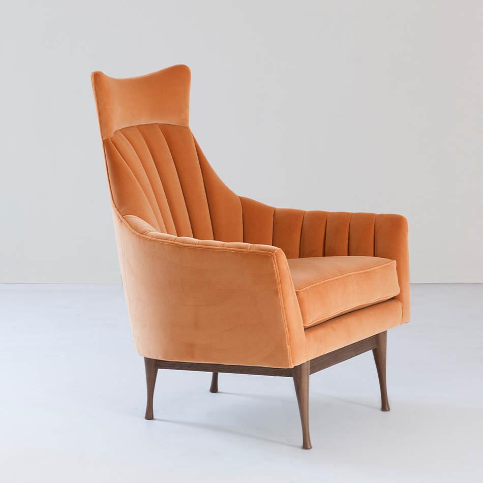 Paul McCobb M D1 Symmetric Armchair 908
