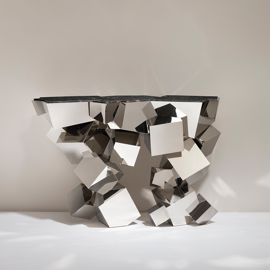 Medium Herve Van Der Straeten Console Cristalloide M