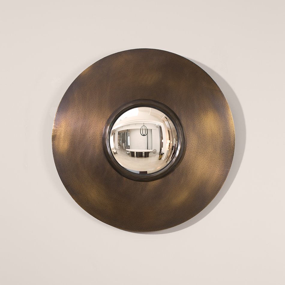 Medium Herve Van Der Straeten Miroir Rond 01 M