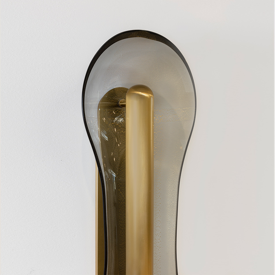 Patrick Naggar M Cell Sconce With Gold Leaf D1