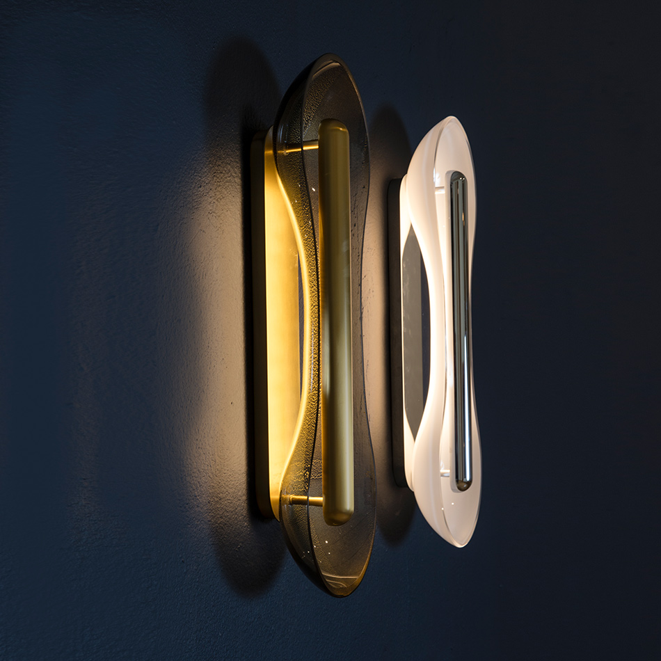 Patrick Naggar M Cell Sconce With Gold Leaf D3