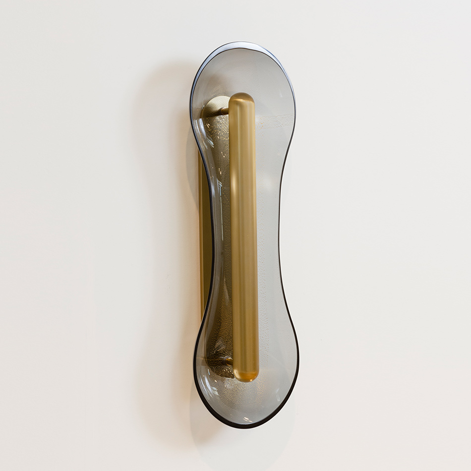 Patrick Naggar M Cell Sconce With Gold Leaf