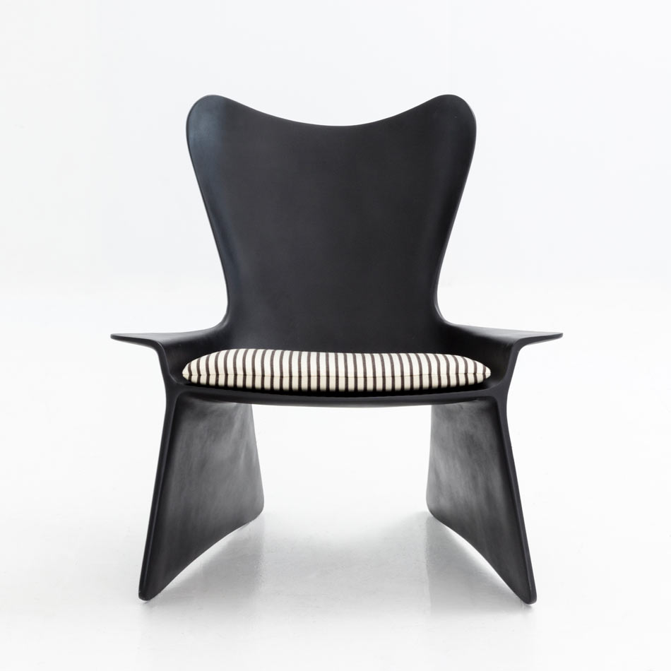 Patrick Naggar Black Portofino Chair