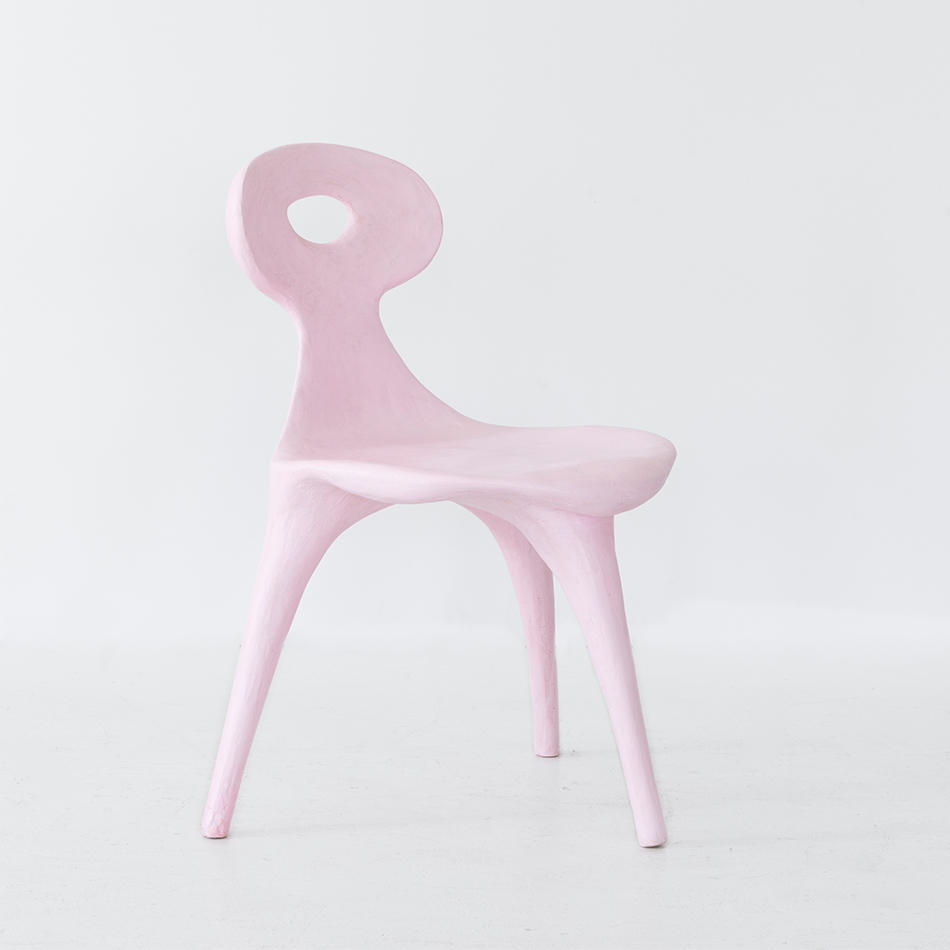John Koga Mahalo Dining Chair Pink