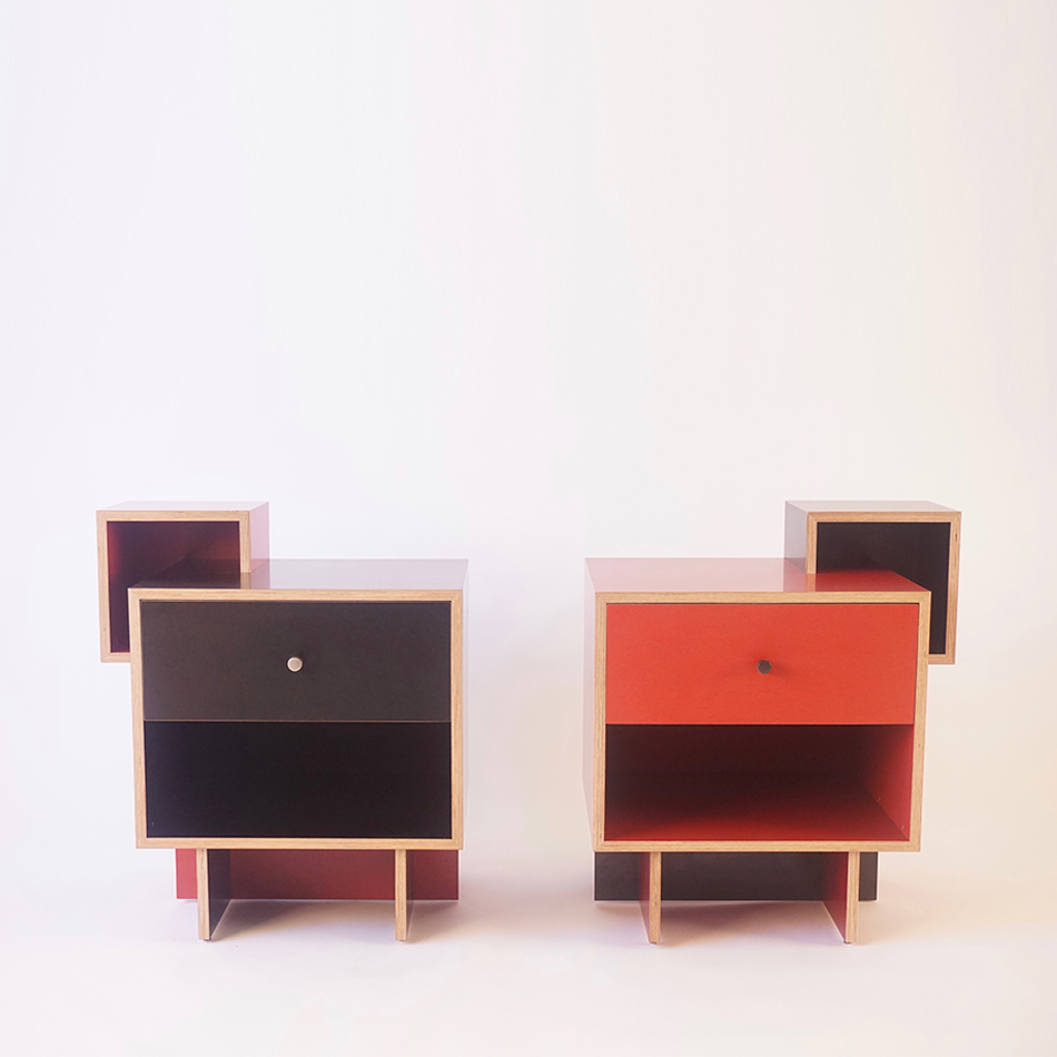 Medium Chris Lehrecke M Weimar Side Table