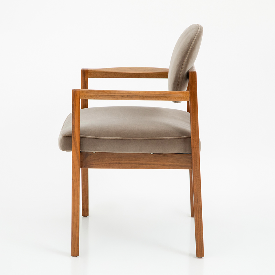 Jens Risom Key Back Arm Chair D1