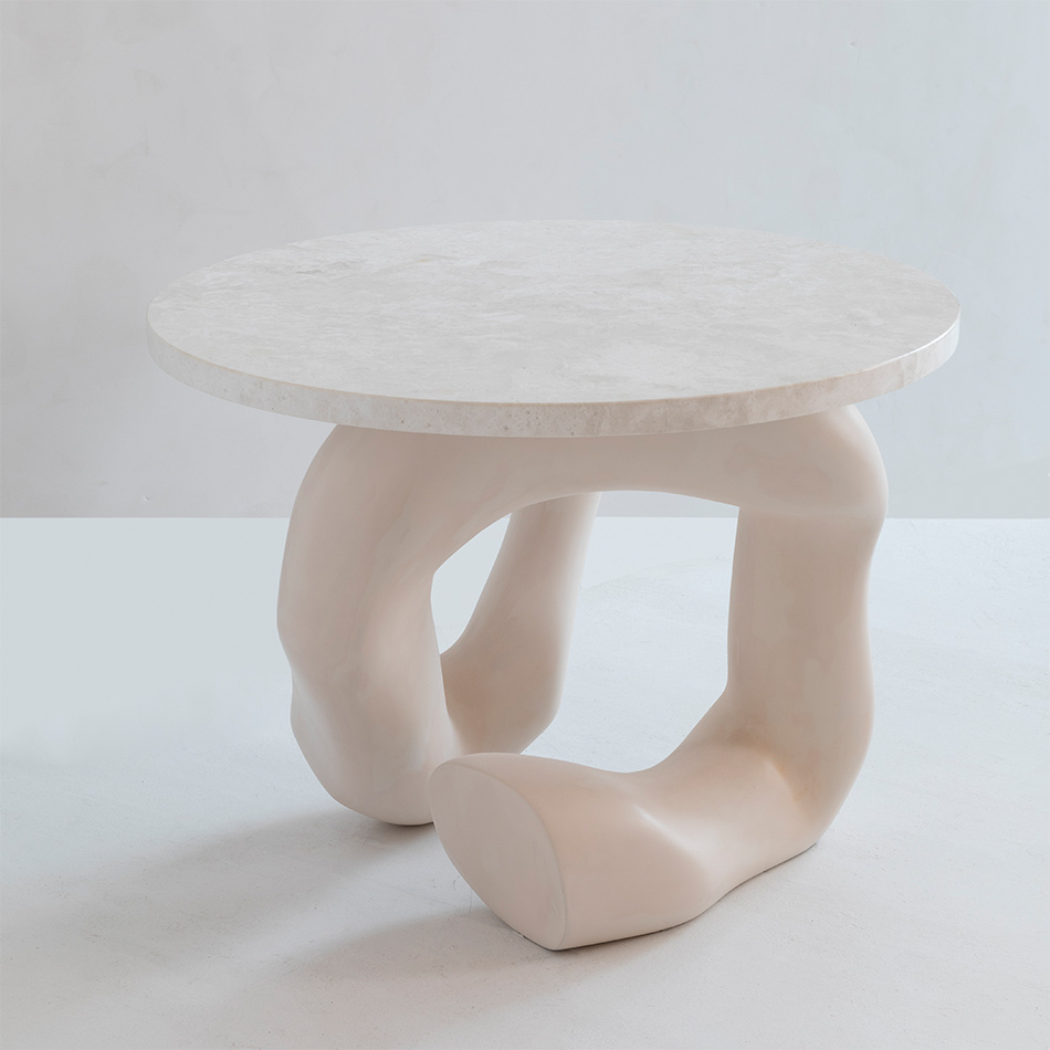 Stefan Bishop - Outward Marble Side Table