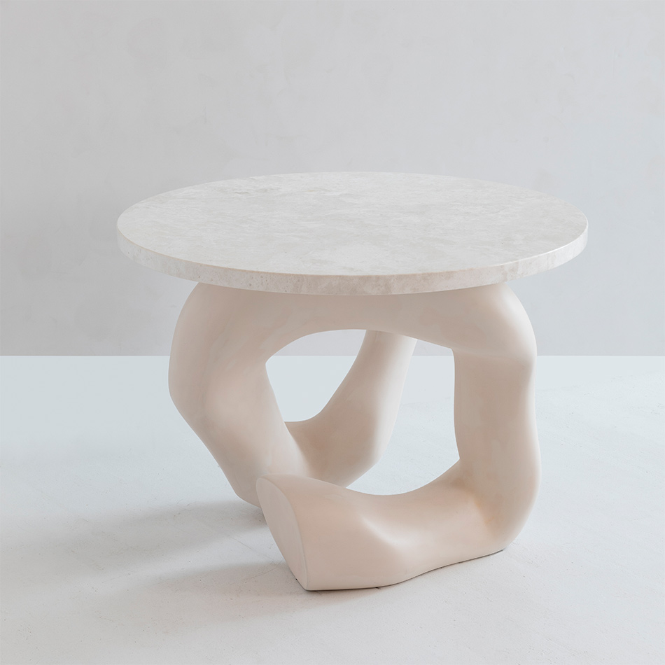 Stefan Bishop - Outward Marble Side Table