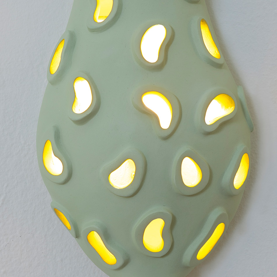 Elizabeth Garouste Mona Sconce Lighter Green D2