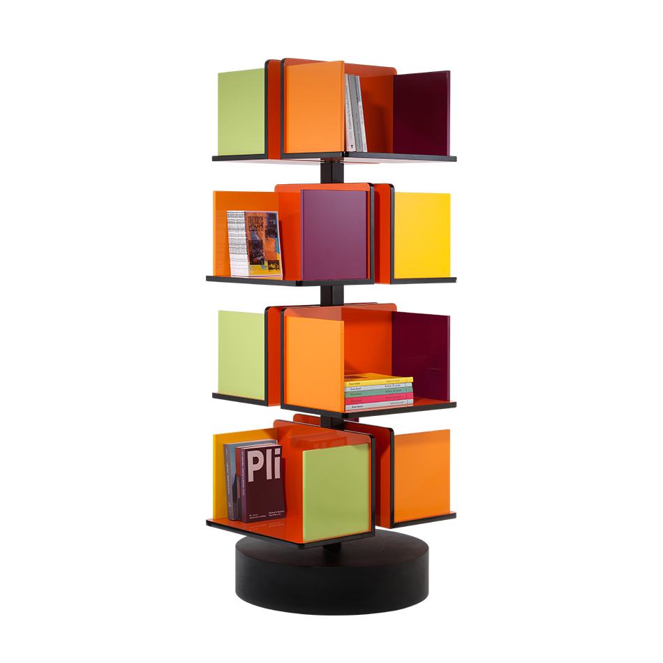 India Mahdavi Bruno Rotating Bookcase