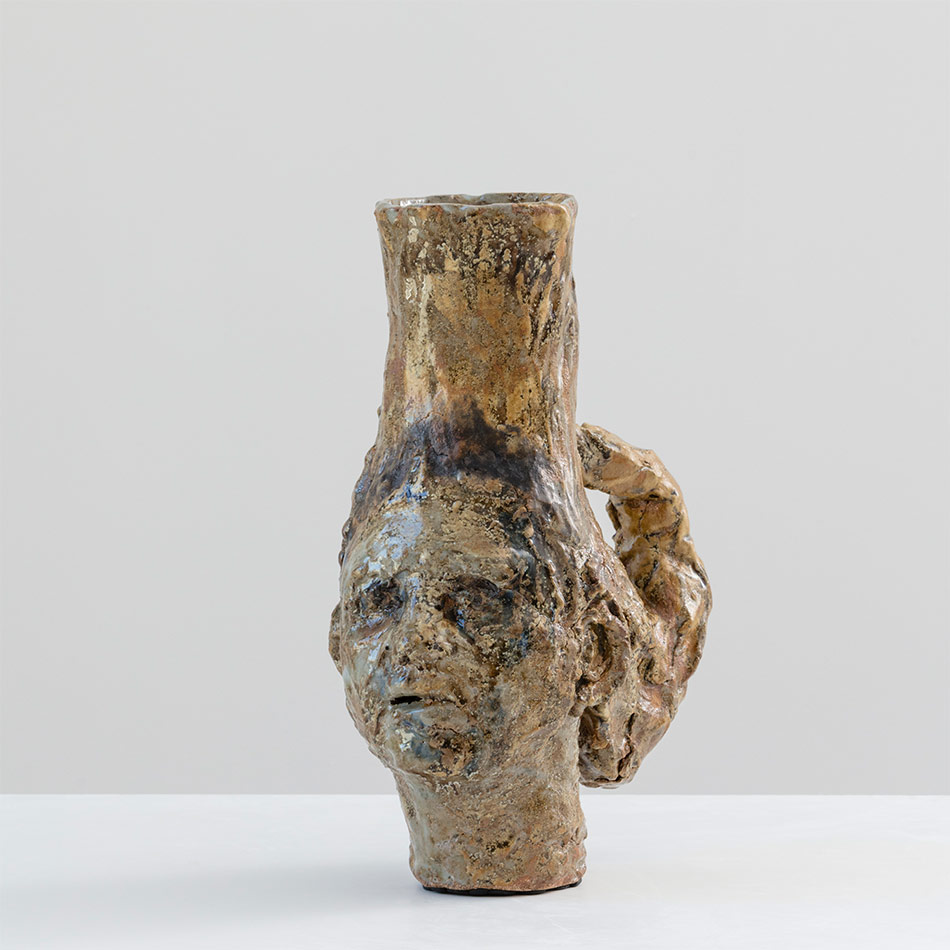 Yellow Gold Portrait Vessel