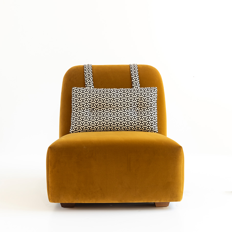 Patrick Naggar - Strap Lounge Chair