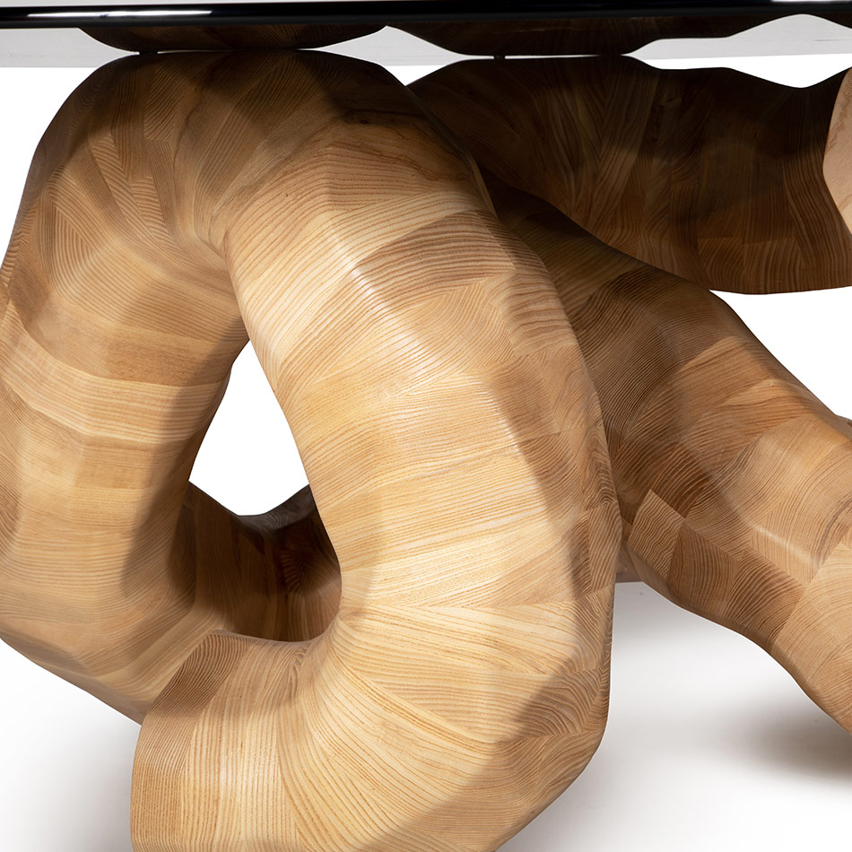 Stefan Bishop Ash Dining Table D1