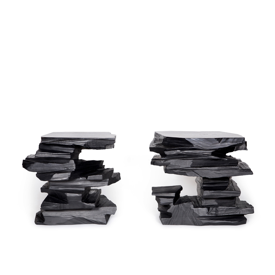 Stefan Bishop Calescent Side Tables