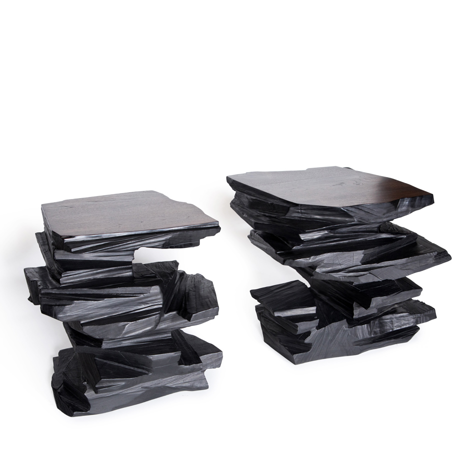 Stefan Bishop Calescent Side Tables D2