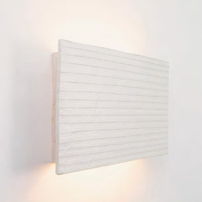 John Wigmore, Wall Sconce SH002: White w stripes by John Wigmore ...