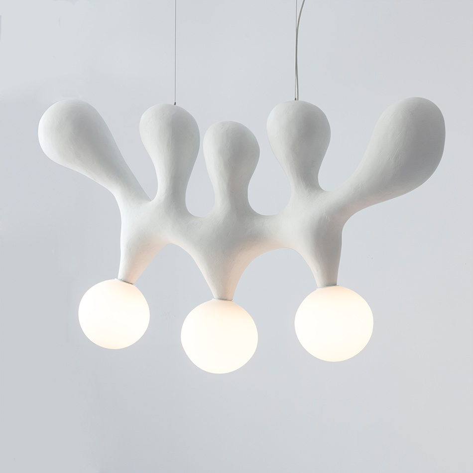 John Koga Evening Glow Chandelier D2 1