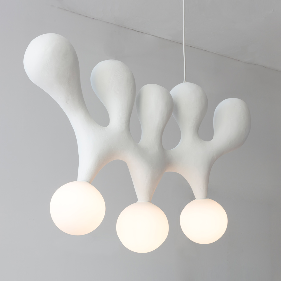 John Koga Evening Glow Chandelier D3 1