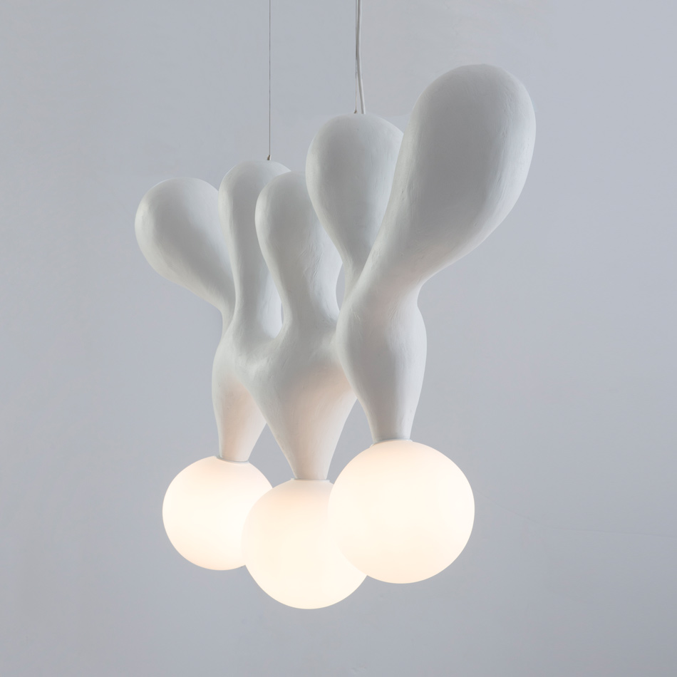 John Koga Evening Glow Chandelier D4 1