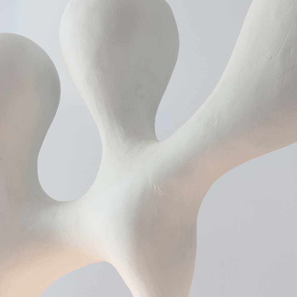 John Koga Evening Glow Chandelier D6 1