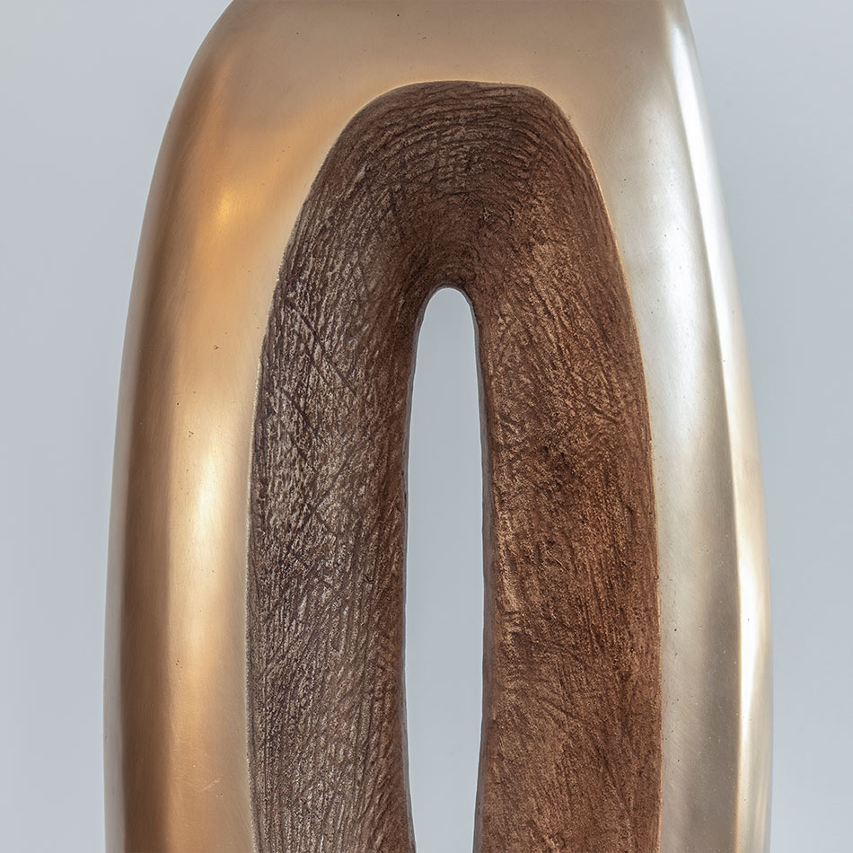 Ralph Pucci Fugue 1 Bronze Table Lamp D2