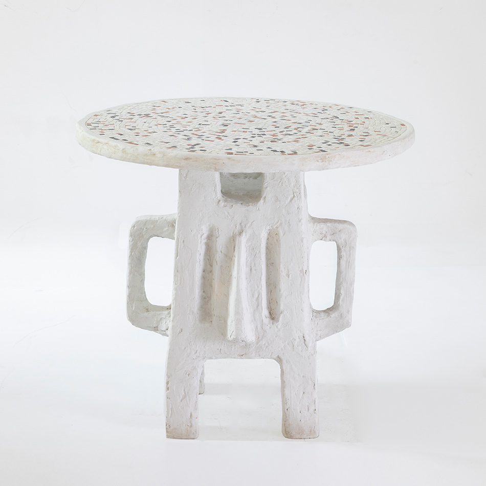 Ralph Pucci - Scarp Cafe Table With Moasic Top