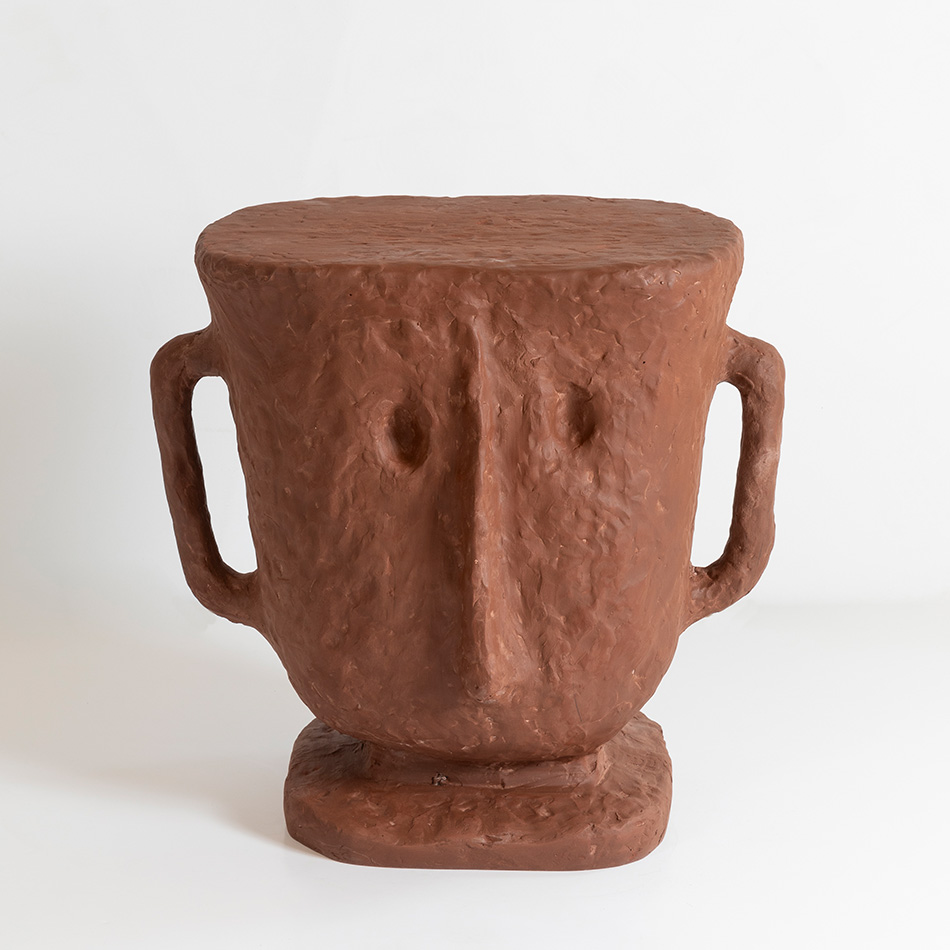 Ralph Pucci Visage Stool Side Table 1