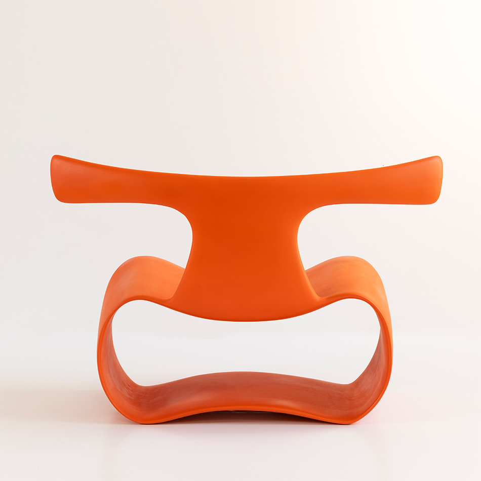 Patrick Naggar Amalfi Chair Orange D2
