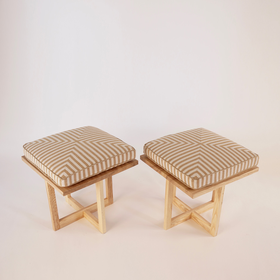 Chris Lehrecke Grid Dining Table And Stools D8