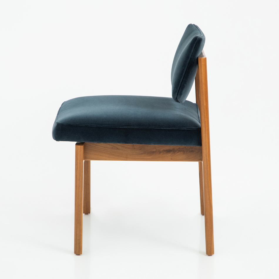 Jens Risom Key Back Side Chair D2