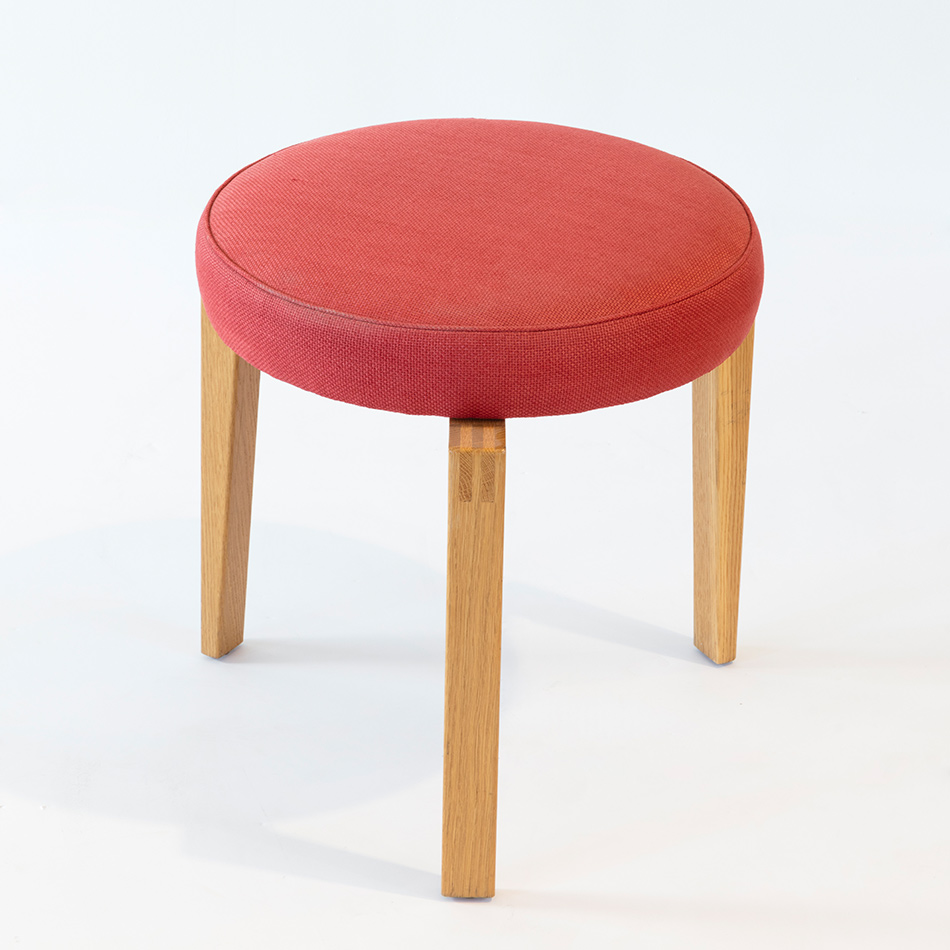 Jens Risom Stool 2d
