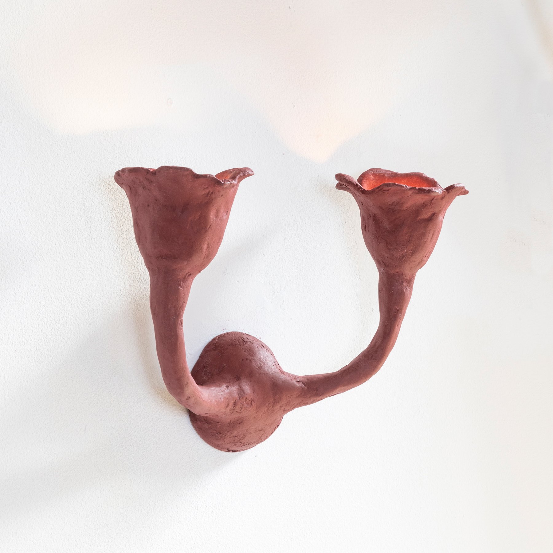 Floral Sconce (Double)