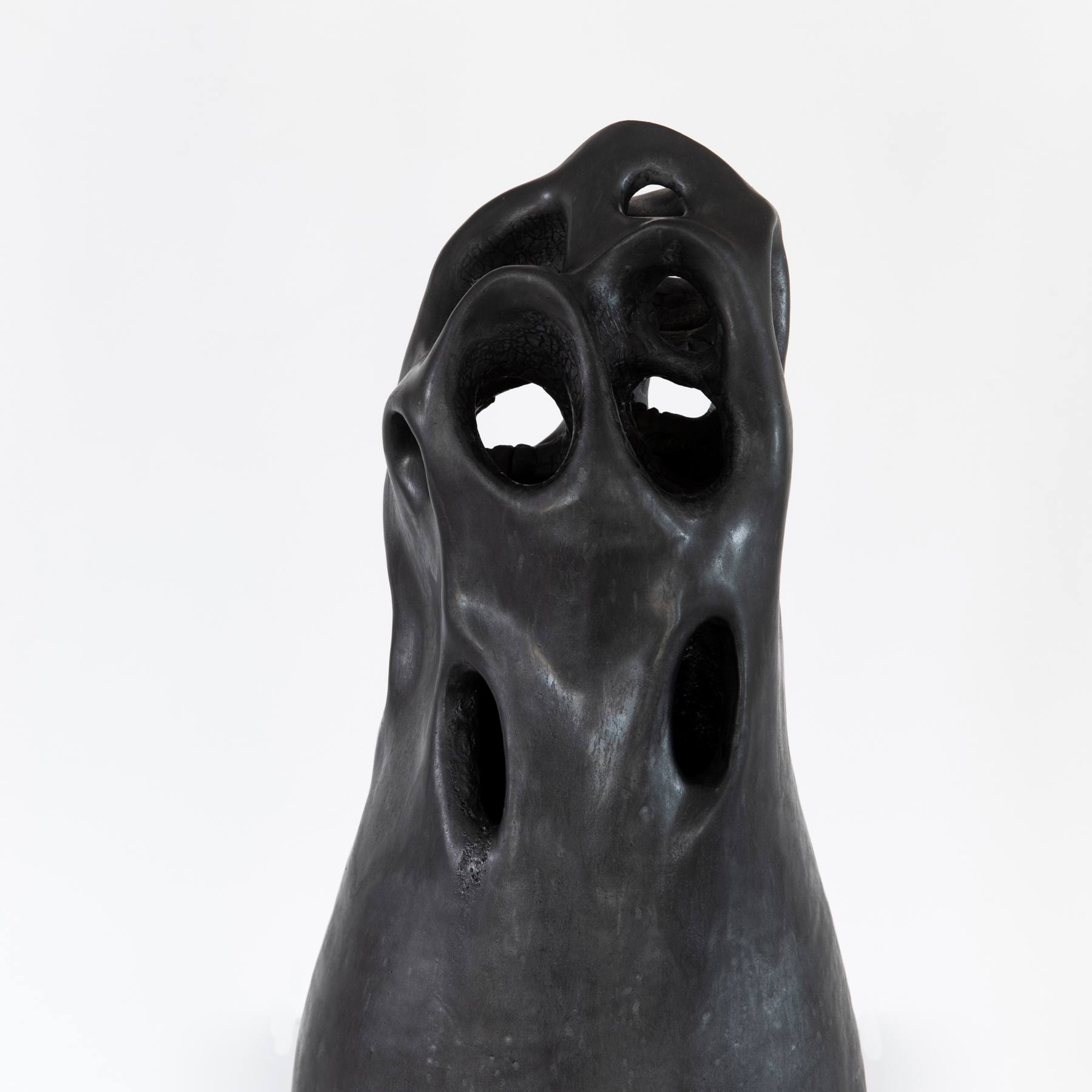 Satin Black Vessel 4