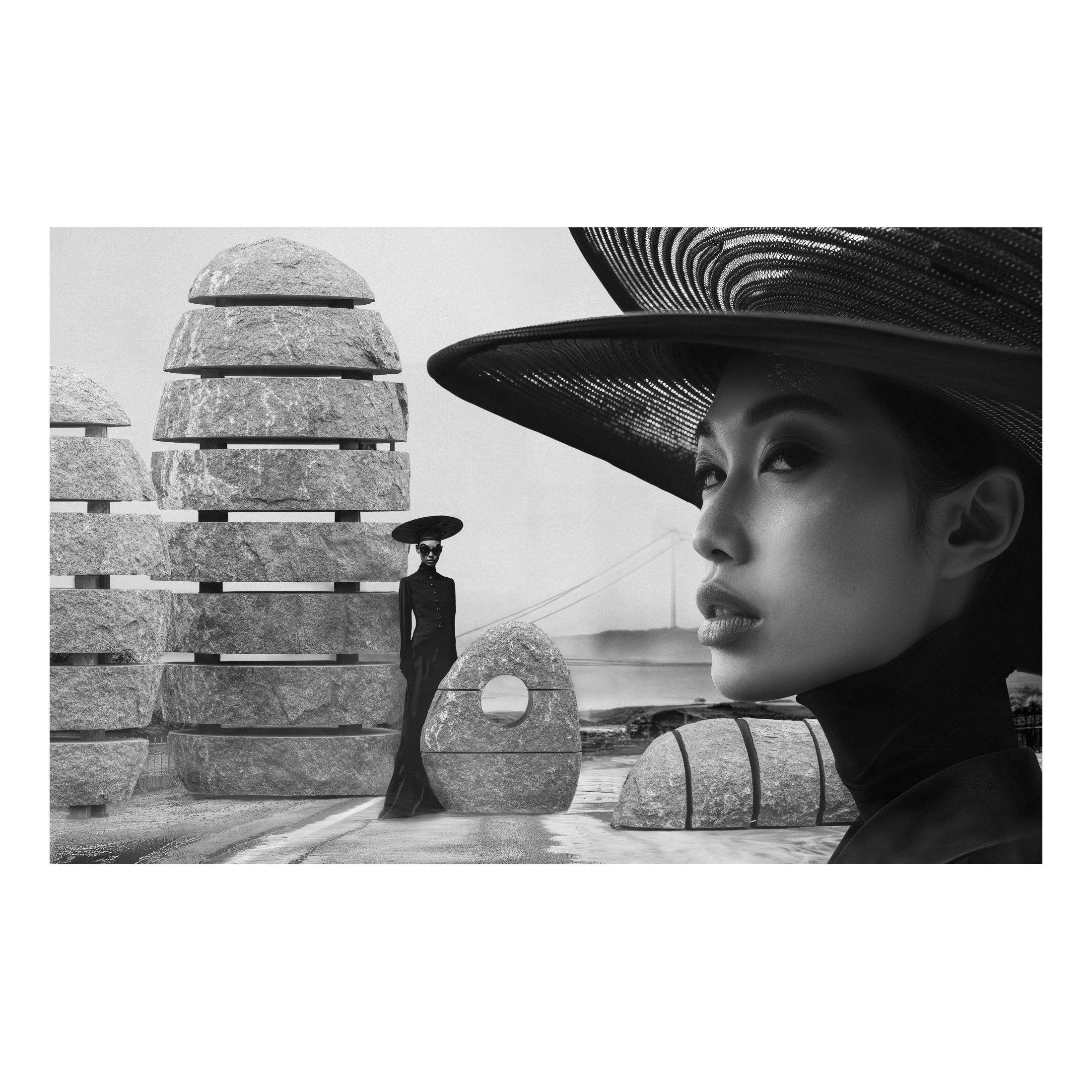 Blackened Visions of Tomorrow by Juan Pablo Castro_white background