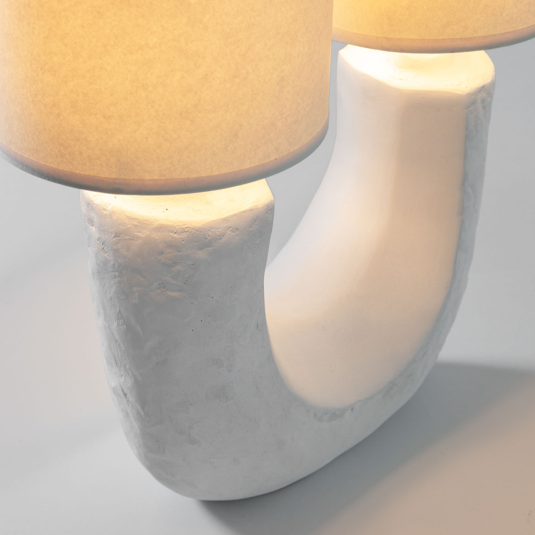 Plaster Of Paris Lamp Ralph Pucci Lee Mindel 6