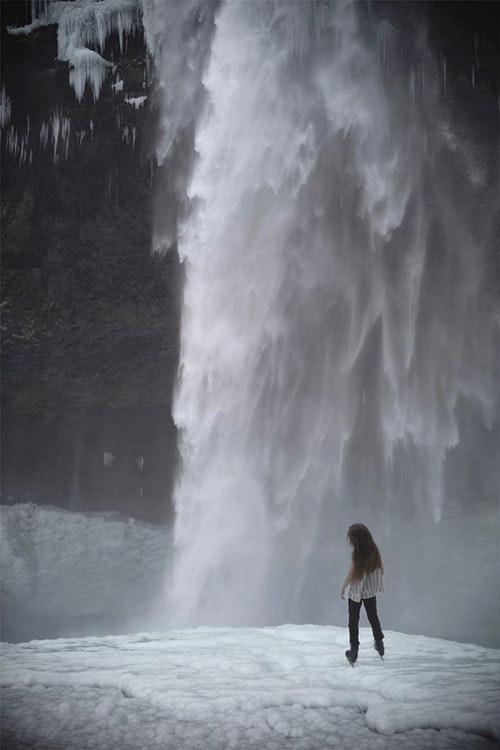 GailLeBoff GlacierGirl GlacierGirlFalls 150DPI Small