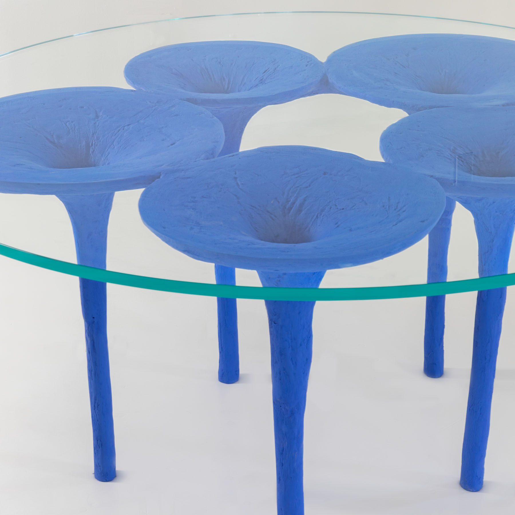 Rizoma Blue Dining Table Single Base 2